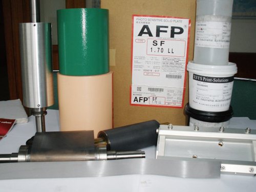 Flexo type adhesive consumables